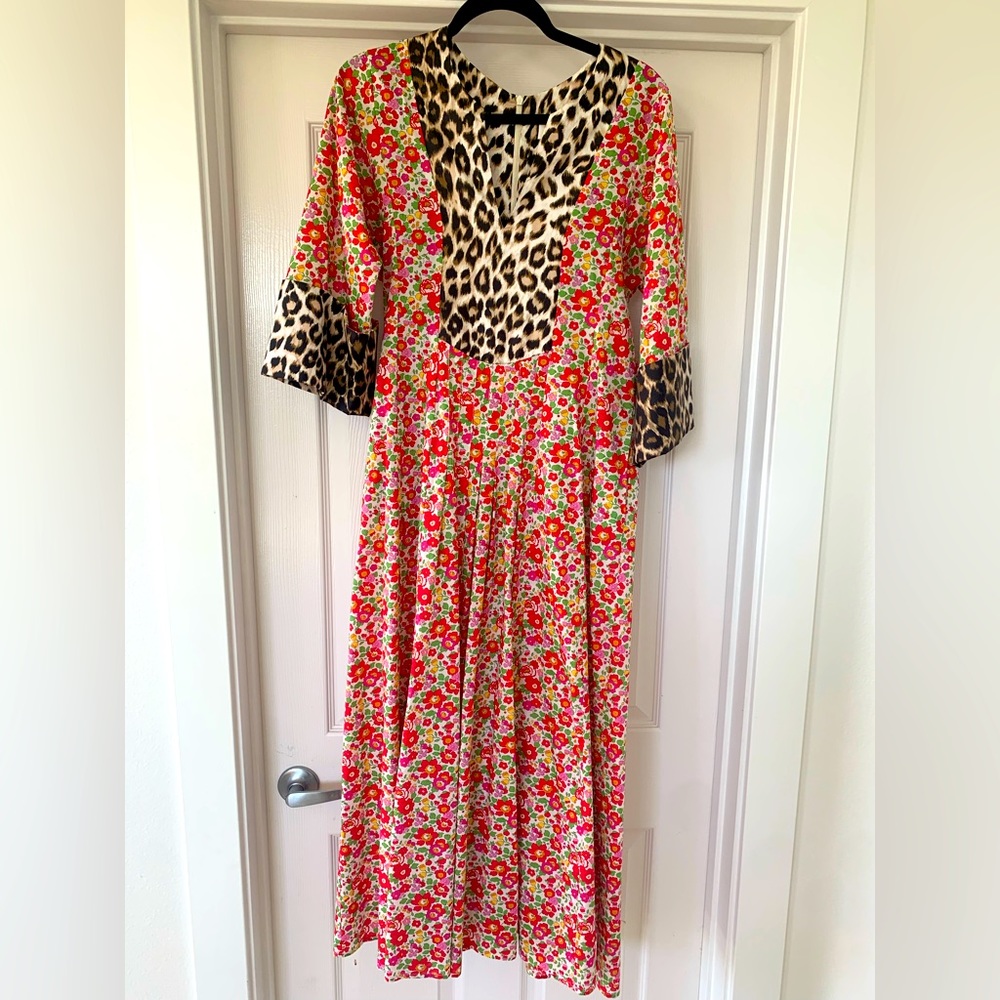 La Prestic Ouiston Floral Print Long dress - Size 1